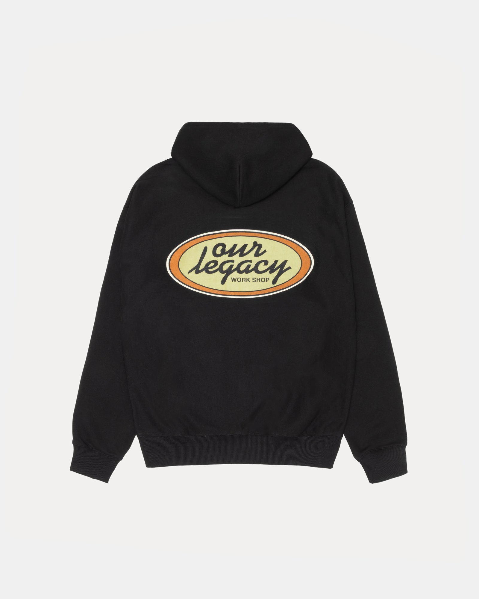 OUR LEGACY WORK SHOP OVAL ZIP HOODIE