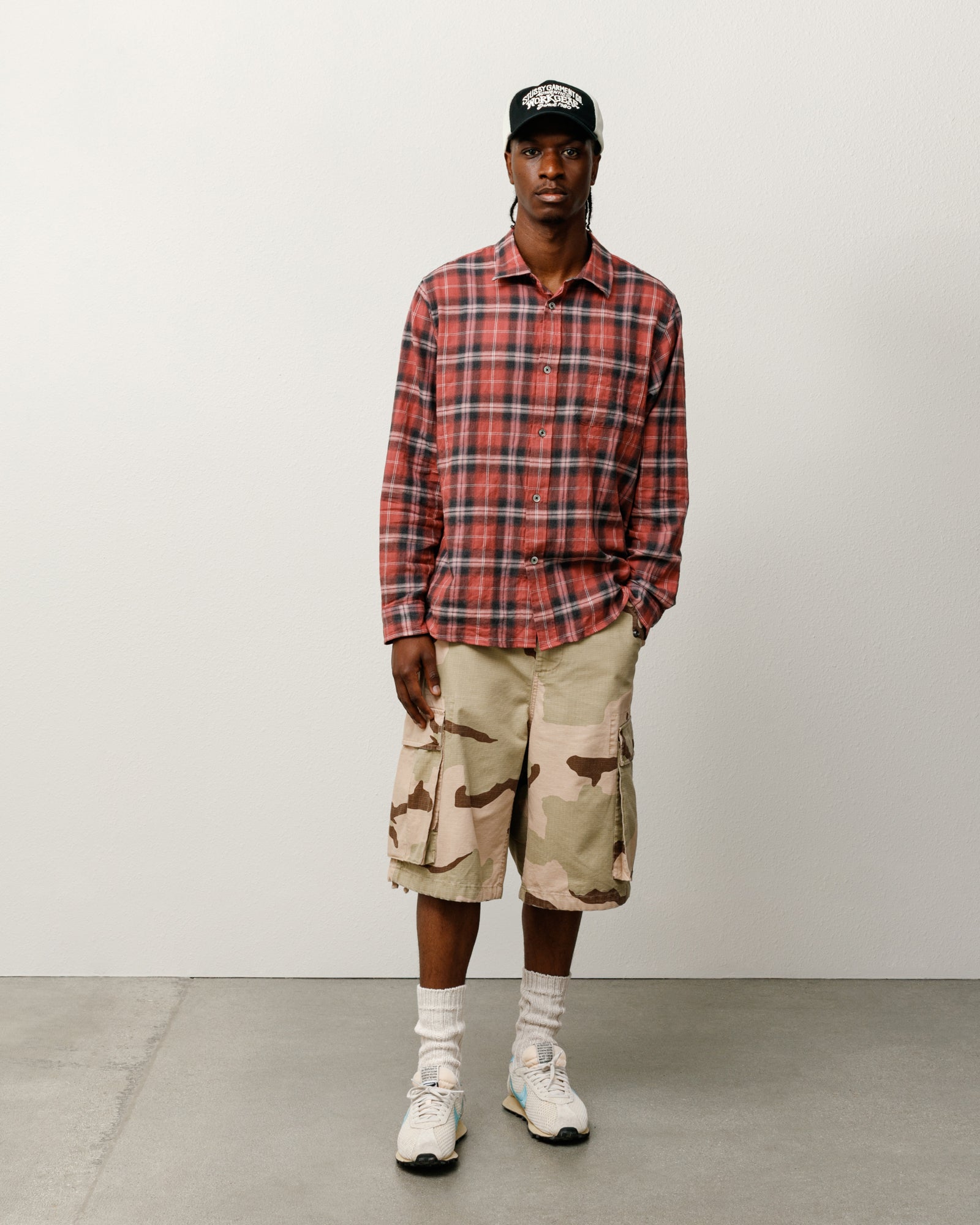 BEACH PLAID SHIRT