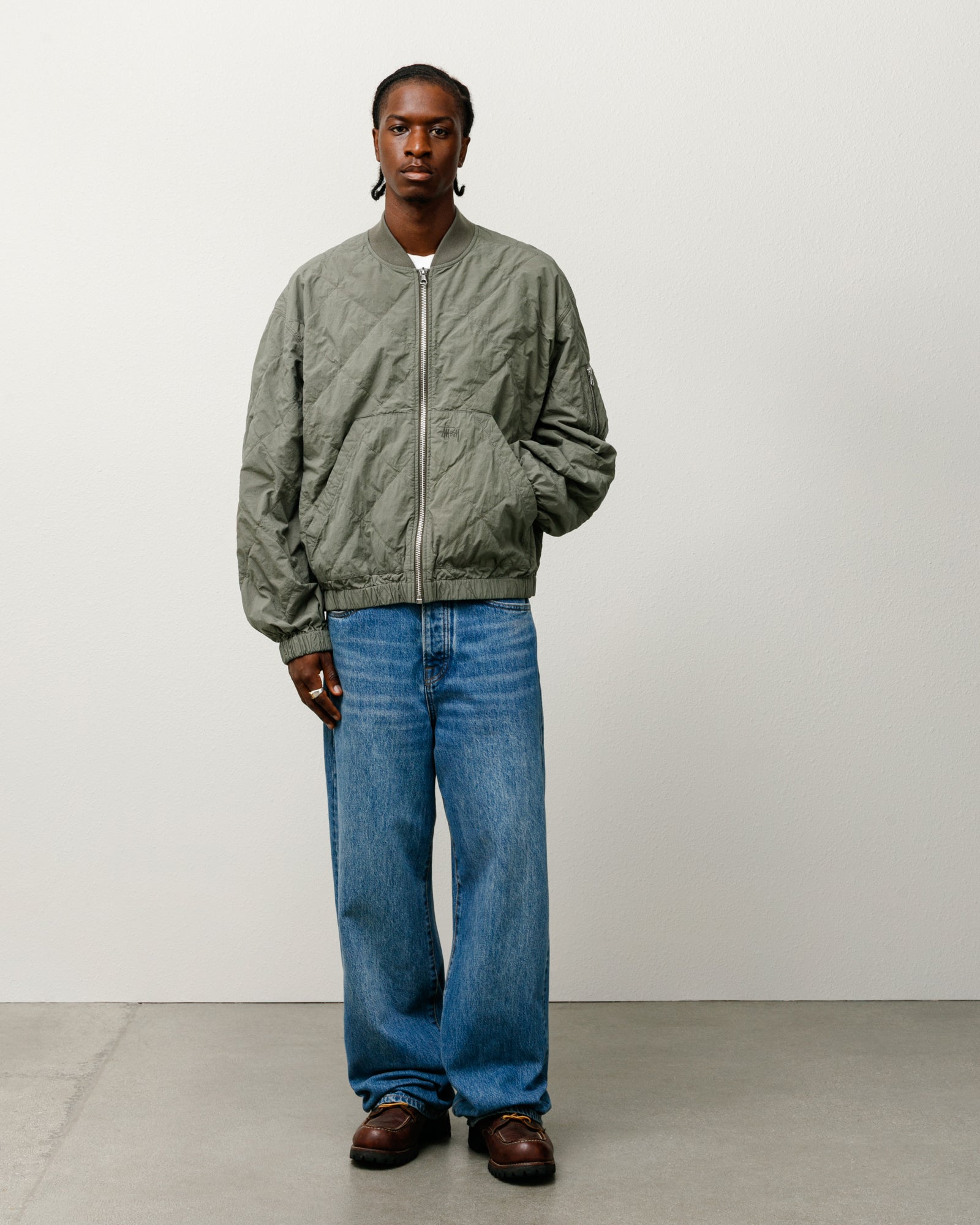LIGHTWEIGHT COTTON BOMBER