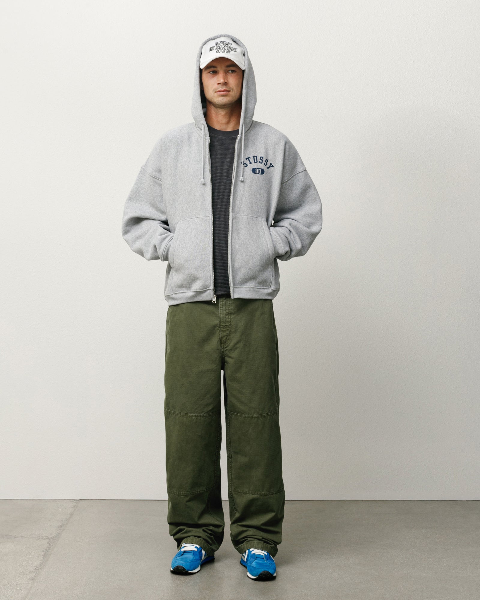 VARSITY ZIP HOODIE