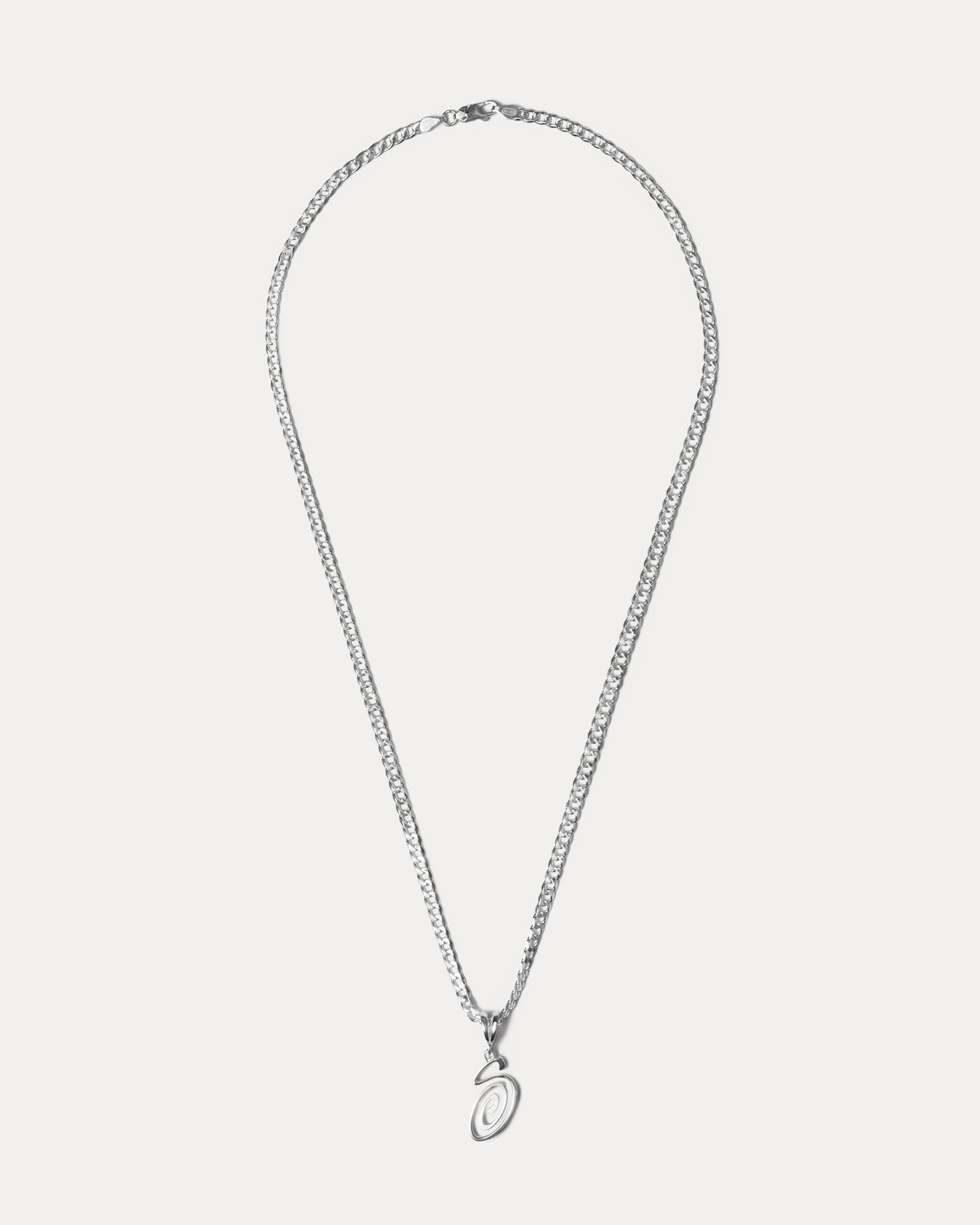 SWIRLY S CHAIN STERLING SILVER