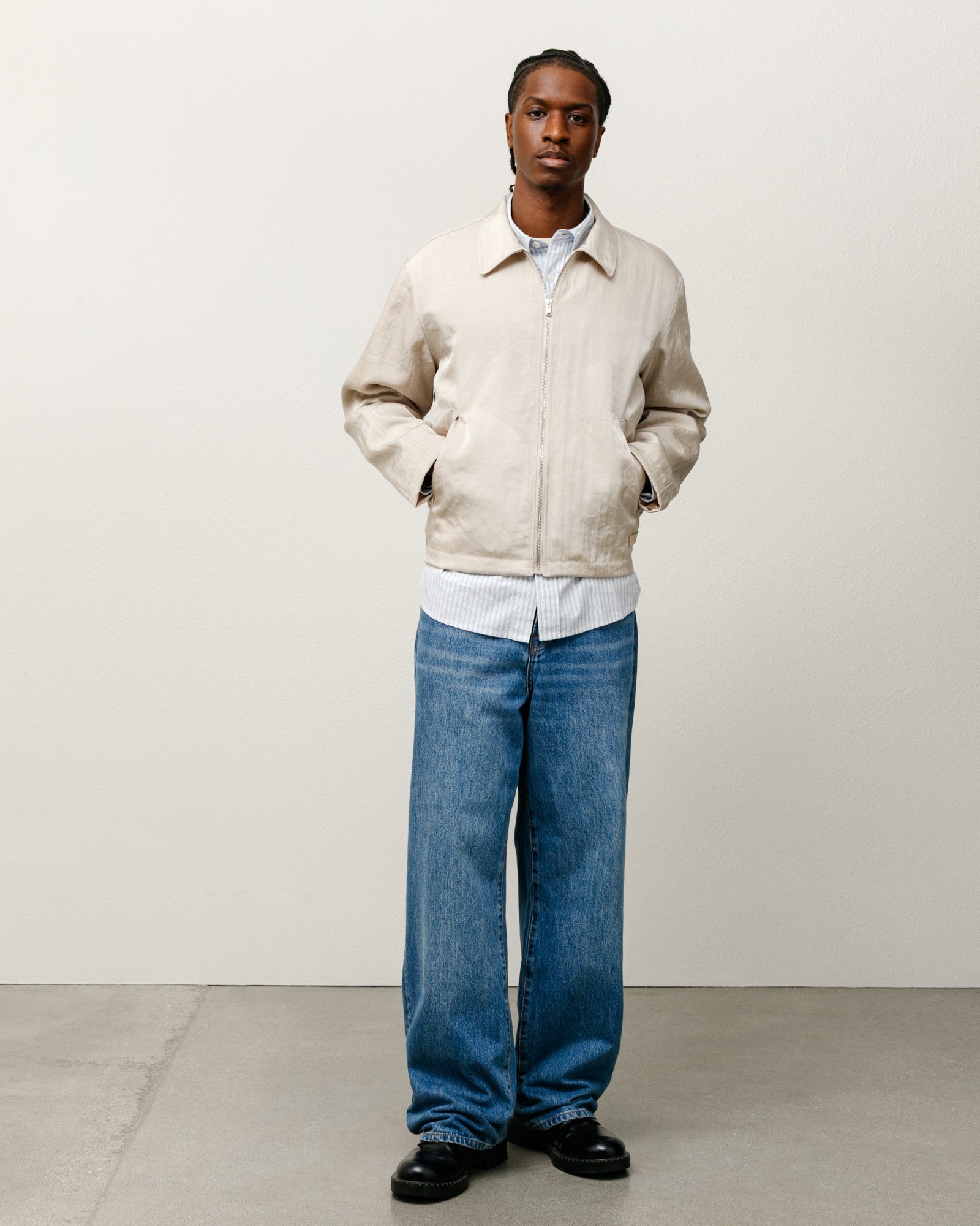 SS LINK NYLON CLUB JACKET
