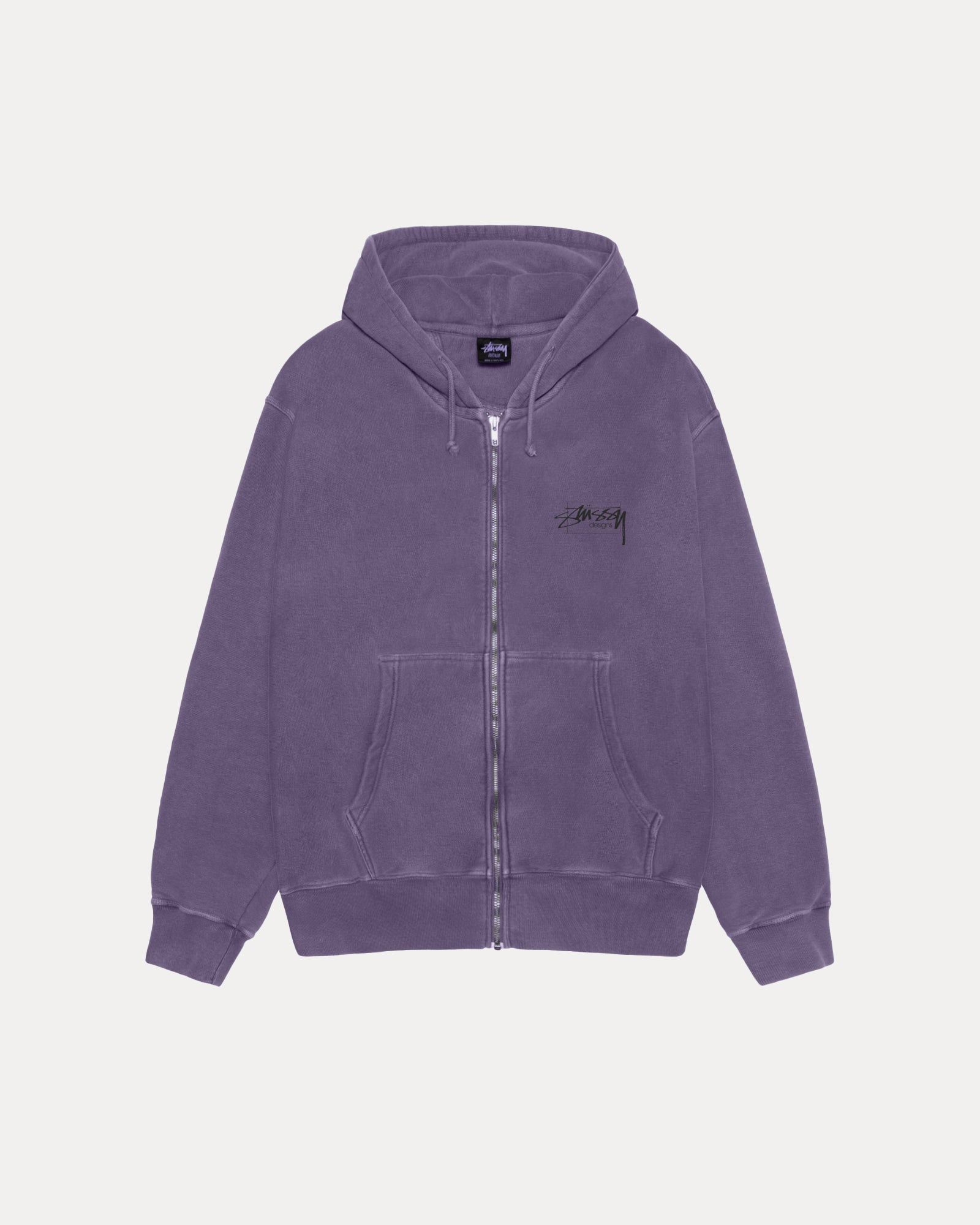 MODERN AGE ZIP HOODIE PIGMENT DYED