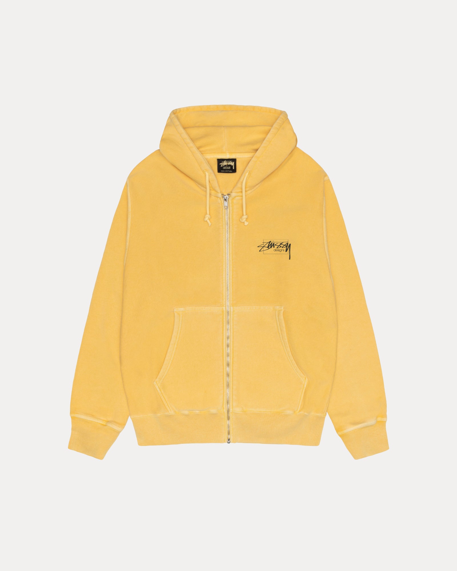 MODERN AGE ZIP HOODIE PIGMENT DYED
