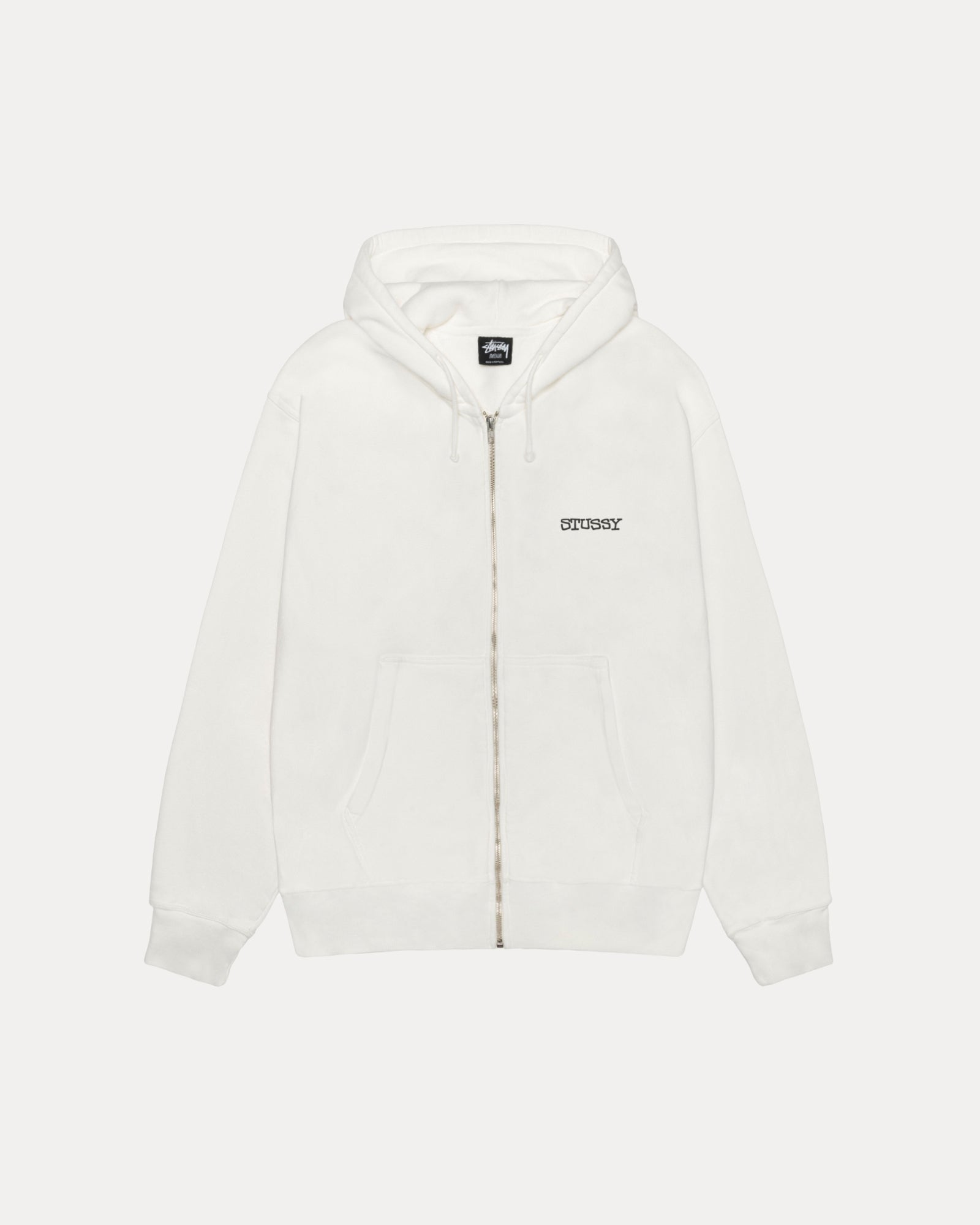 JUMBO ZIP HOODIE PIGMENT DYED