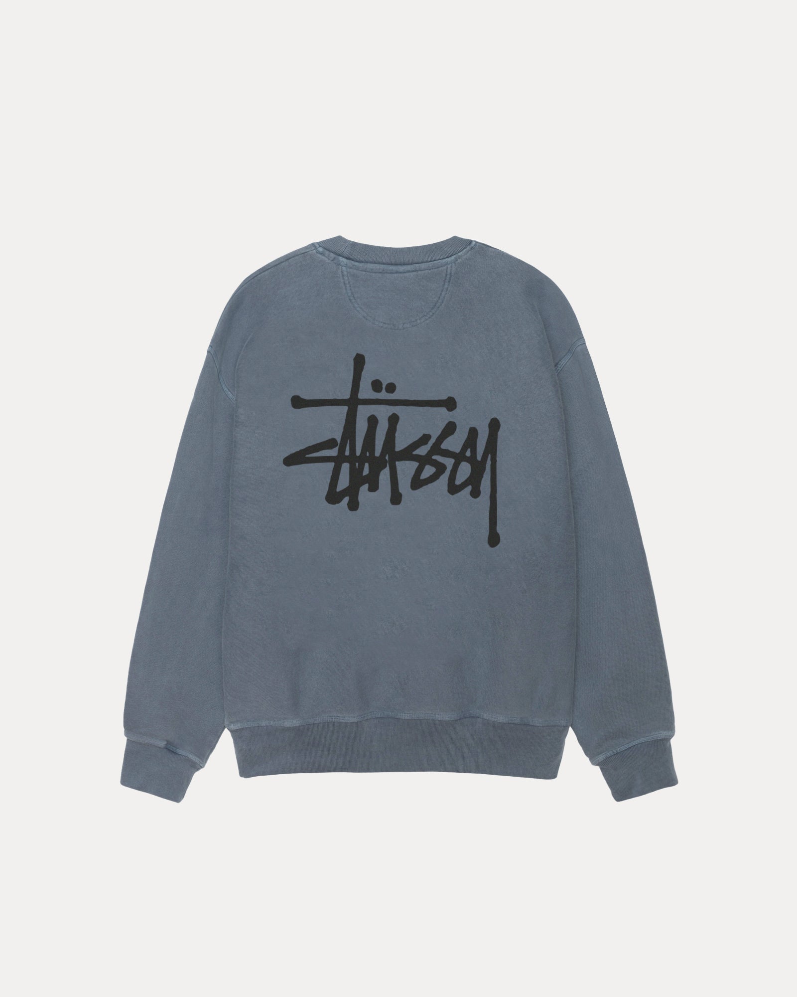 BASIC STÜSSY CREW PIGMENT DYED