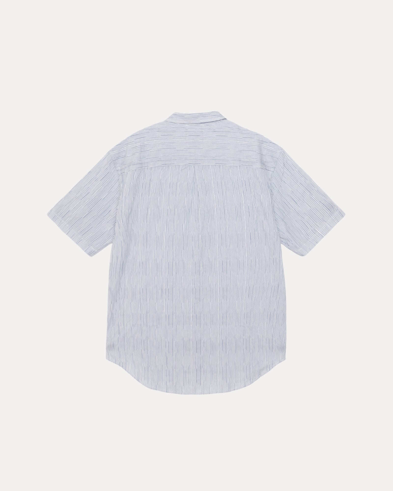 WAVY STRIPED SHORT SLEEVE SHIRT